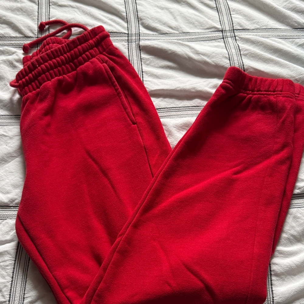 TNA Bold Red Track Pants